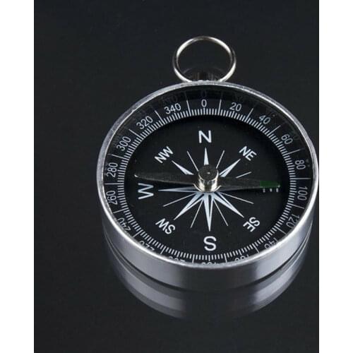 Camping Equipment Outdoor Hiking Lightweight Aluminum Wild Survival Professional Compass Navigation Tool