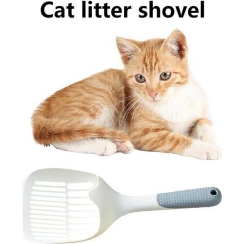 High Quality Cat Litter Scoop Pvc Plastic Durable Pet Poo Shovel Practical Pets Poop Scooper Cat Sand Cleaning Products For Cats