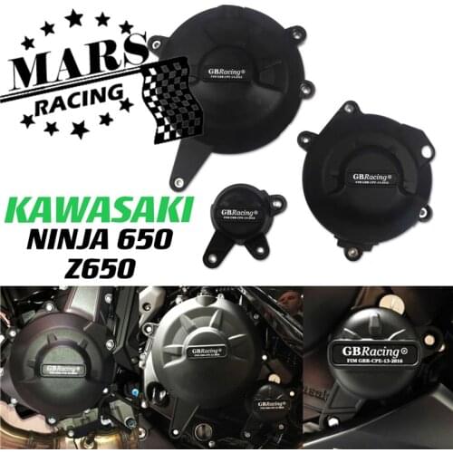 Motorcycles Engine Protection Cover Anti-drop Protection Cover Engine Covers For KAWASAKI Z650 2017-2021 NINJA650 2017-2020 2021