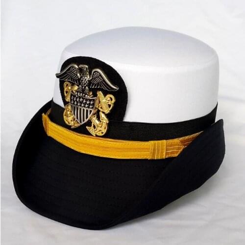 Women Navy cap Sailor hat Captain