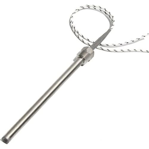 10mm Dia 400~550mm DN10/16mm Thread Cartridge Heater 900/1000/1100/1200/1300W 201SUS Electric Heating Element with Nut