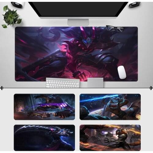 2020 League of Legends Master Yi Mouse Pad Gaming MousePad Large Big Mouse Mat Desktop Mat Computer Mouse pad For Overwatch