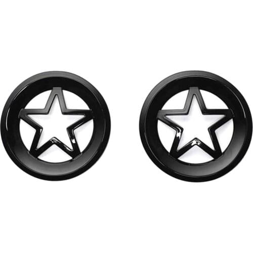 Car ABS Fog Lights Cover Trim Fog Light Housings Decorative Trim for Jeep Renegade 2019-2020