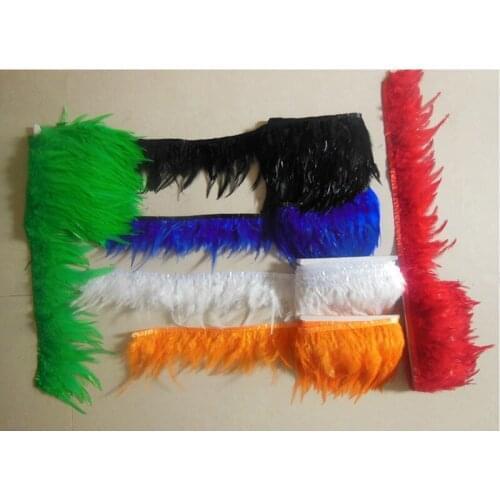 DIY Christmas tree decorations feather boa accessories/clothing/rooster feather 1m sell 10-15cm 4-6 inch 8 kind colour select