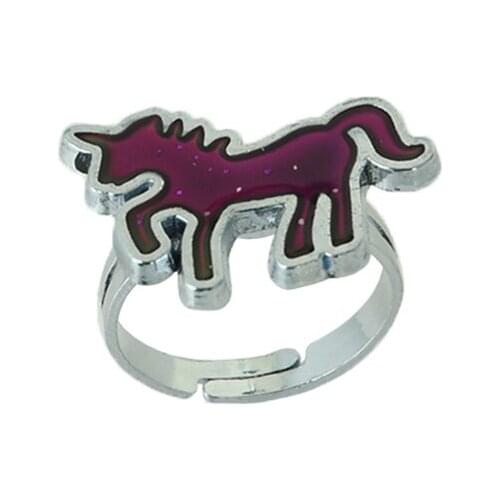 Horse Mood Ring Change Color Ring Mix Size Color Changes To The Temperature Of Your Blood