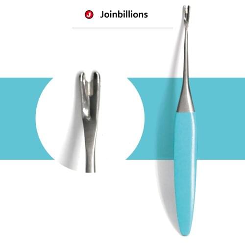 Colorful Stainless Steel Cuticle Pusher Manicure Pedicure Nail Care Push Tools