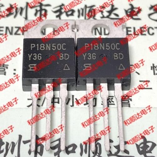 New 5pcs P18N50C SIHP18N50C TO-220 500V 18A