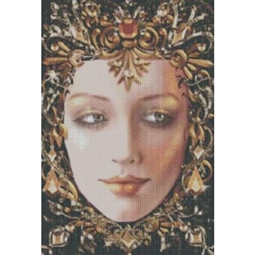 New Needlework,Fashion Art Beauty people 14CT Counted embroidery,DIY Cross stitch kits,Pattern Cross-Stitching home decor