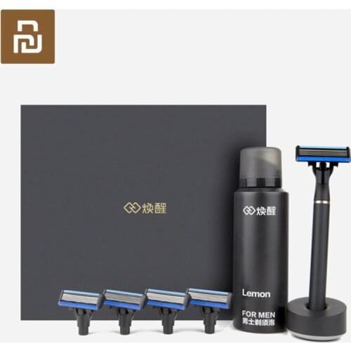 Original Youpin Smart Home Shaver Beard Shaving H600 8 in 1 Manual Razor Magnetic Shaving Replaceable Shaver Blade for Men Women