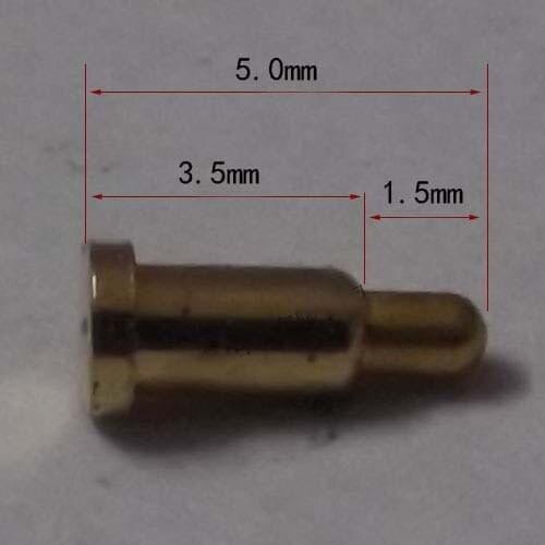 Prow Contact pin Spring needle Pogo pin Mobile phone thimble Free Shipping diameter:2mm