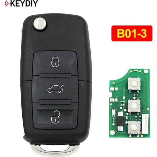 B01-3 Universal 3 Button Remote Control Key B5 Style Remote Key for KD900 KD900+ KD200 KD-X2 Mini KD B01-3 Remote Key B-Series