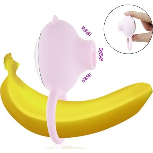 Female Oral Tongue Licking Penis Ring Vibrator G-spot Massage Clitoris Stimulate Sex Toys for Couples Men Time Delay Penis Rings