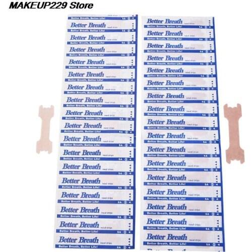 10 pcs Breathe Right Better Nasal Strips Stop Snoring Anti Snoring Strips Easier Better Breathe Sleep Better Health Care