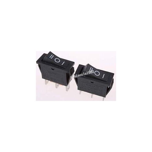 30x AC 15A/250V 16A/125V 3 Pin SPDT ON-OFF-ON 3 Position Snap in Rocker Switch