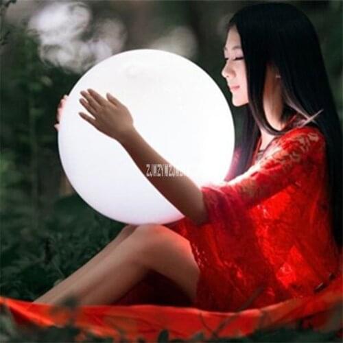 4pcs/lot 20cm Charge Remote Control Led Illuminated Lights Ball Swimming Pool Floating Ball Light for Holidays 100-240V Hot Sale