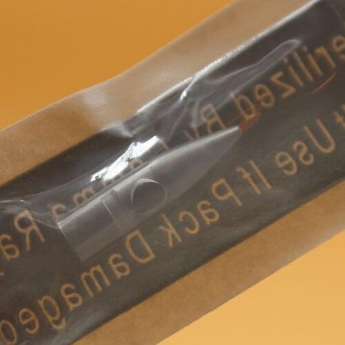 50Pcs 1RL Needles Tip Permanent Makeup Needles Caps Tattoo Needle Tips For For BioTouch Drangon/Mosaic/Merlin Tattoo Eyebrow Lip