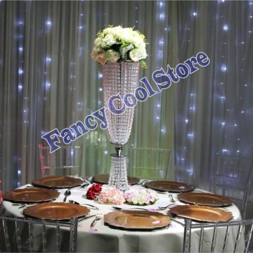 80cm(H) Wedding Centerpiece Crystal Table Chandelier Wedding Supply