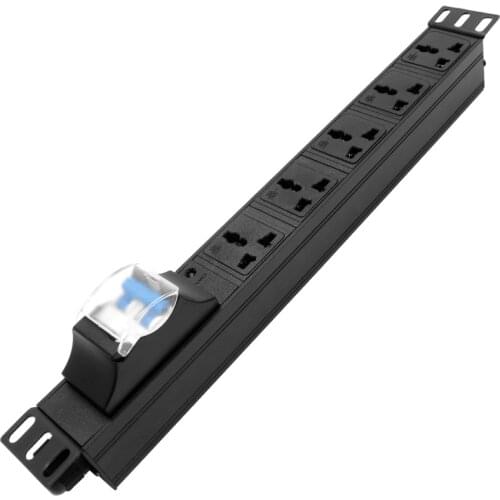 Wireless superpower 16A/32A 4000/8000W Air Switch Universal Power strip 5 Units Outlet Industrial Socket Aluminum alloy shell