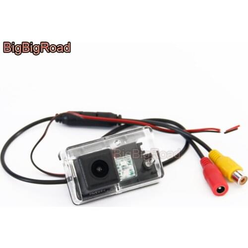 BigBigRoad Wireless Vehicle Rear View Camera HD Color Image For Peugeot 5008 5D MPV 2009 2010 2011 2012 2013 2014 307 SM 407