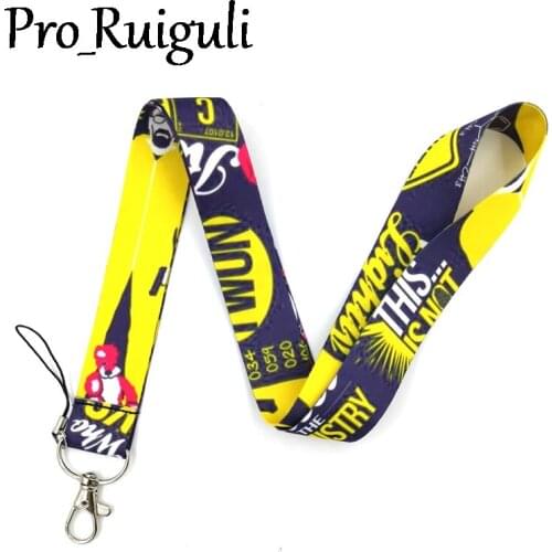 30pcs Breaking Bad Neck Strap Lanyard keychain Mobile Phone Strap ID Badge Holder Rope Key Chain Keyring cosplay Accessories