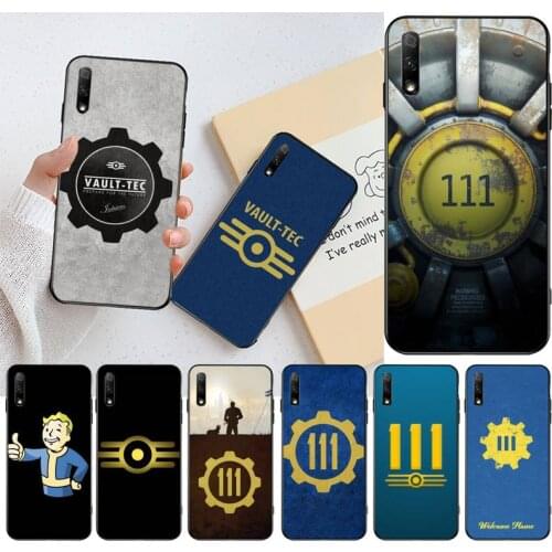 CUTEWANAN game fallout vault tec 111 Coque Shell Phone Case For Huawei Nova 6se 7 7pro 7se honor 7A 8A 7C Prime2019