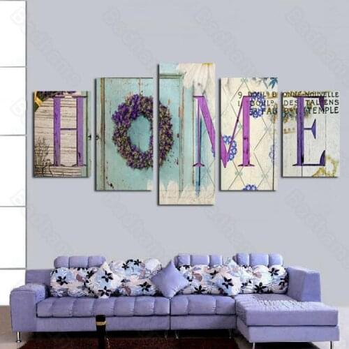 Living Room Decorative Painting Simple Frameless Painting Bedroom Mural Sofa Background Wall Hanging Painting Flower Door