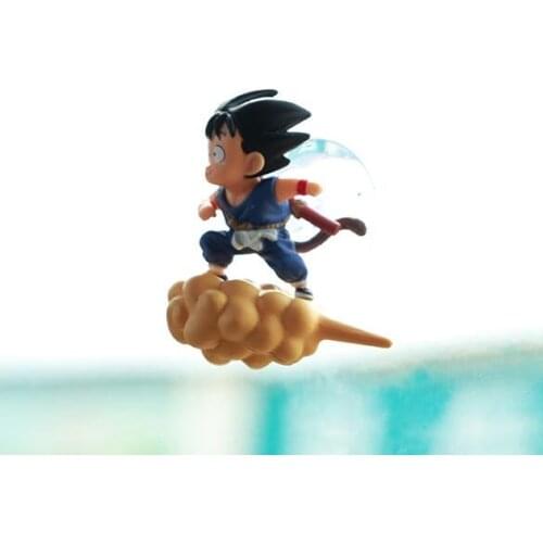 Dragon Ball Z Kids Flying Son Goku on somersault clouds Car Decoration Action Figure Model Toys