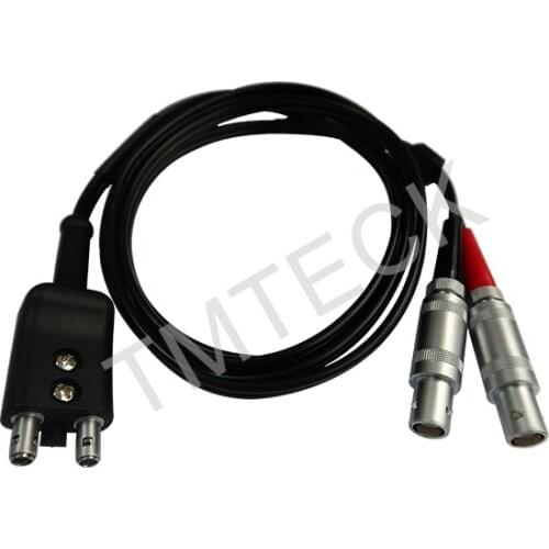 Cable, Equivalent LEMO 00 Plug to Lemo 00 Krautkramer DA233