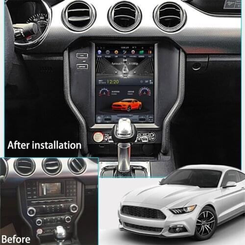 LiisLee Car Multimedia GPS HiFi Audio Radio Stereo For Ford Mustang MK6 S550 2015~2018 Original Style Navigation NAVI