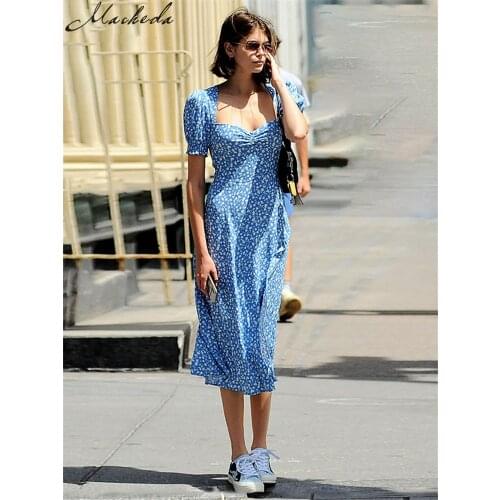 Macheda Summer Short Sleeve Dresses