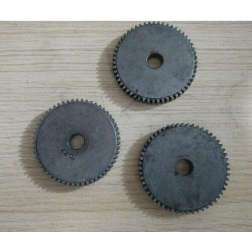 Metal gear 0.8 die 55 teeth 8mm central hole 4.5 diameter 0.5cm thickness