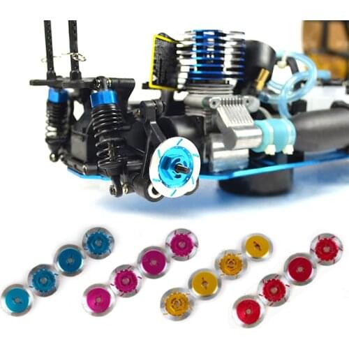 1/10 RC drift Disc brake simulation Tire 12mm metal wheel hex hub Combiner for 1:10 Rally car drift on-road Monster truck mst