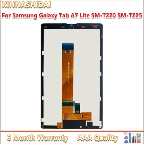 New 8.7 inch For Samsung Tab A7 Lite 2021 SM-T220 SM-T225 T220 T225 LCD Display Touch Screen Digitizer Assembly Replacement