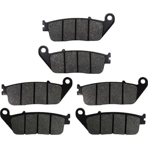 Motorcycle Front and Rear Brake Pads for HONDA VFR750 VFR 750 VFR750F 1990-1997 CBR1000F CBR 1000F 1990 1991
