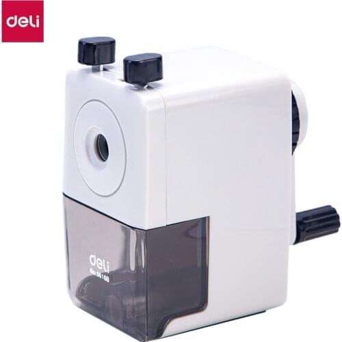 DELI E0616B Rotary pencil sharpener pencil cutter Office School sharpener knife smooth sharpening school accessories stationery