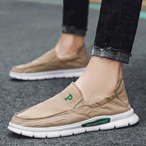 Explosions 2020 Summer Rubber-soled Casual Shoes Comfortable High Quality Lightweight Non-slip Men Sneakers Slip-On Men Shoes