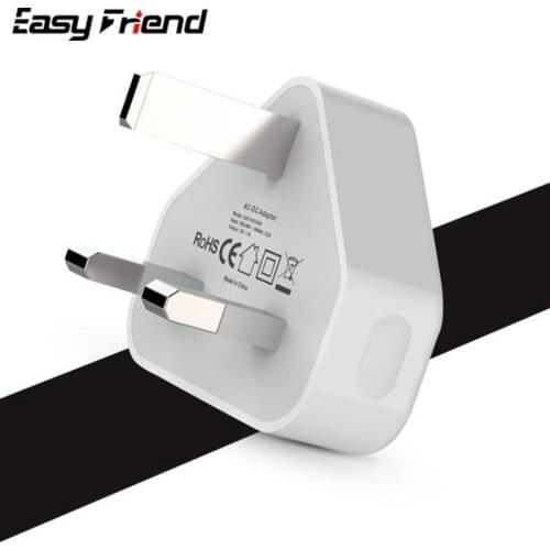 5V 1A USB Charger UK Adapter for Samsung iPhone Xiaomi Huawei Mobile Phone Power Wall Charger USB Portable Plug High Quality