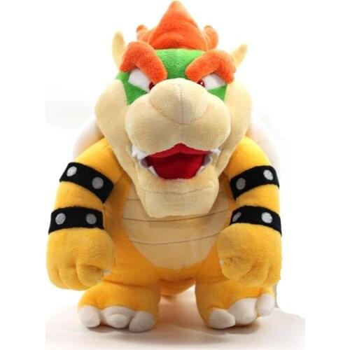 10Pcs/Lot 7" 18Cm Marios Koopa Bowser Soft Stuffed Doll Plush Toy