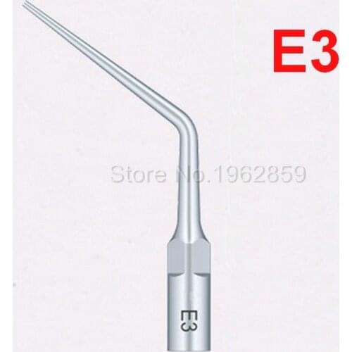 2Pcs E3 scaler tips tools for dentist teeth whitening dental instrument ultrasonic dental scaler tip for EMS & Woodpecker