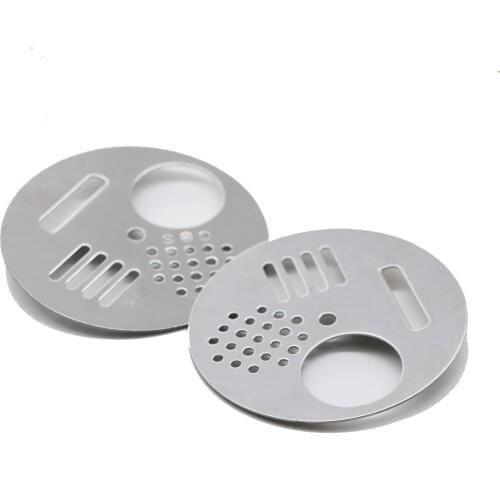 50pcs Stainless steel beehive door Multifunctional beehive tool Rotating beehive vent Honeybee anti theft device