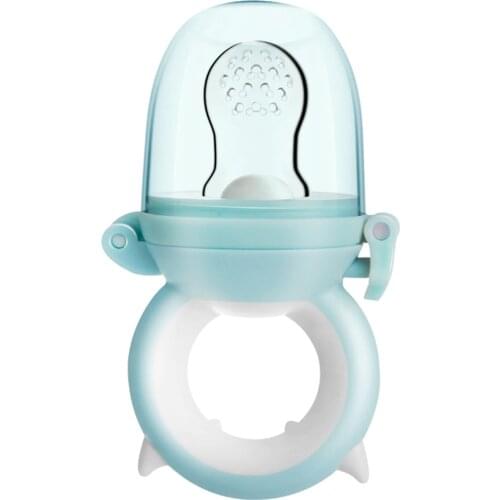 YOUHA Baby Food Feeder Silicone Nipple Teething Toys Fresh Fruit Feeders Food Feeding Teether for Toddler Training Massaging Toy