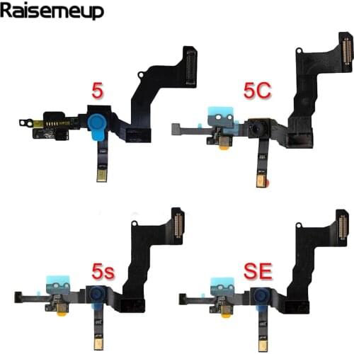 New 1pcs Small Front Camera for iPhone 5 5s 5c se 6 6s 6plus 6splus Sensor Light Proximity Flex Cable Facing Cam Replacement