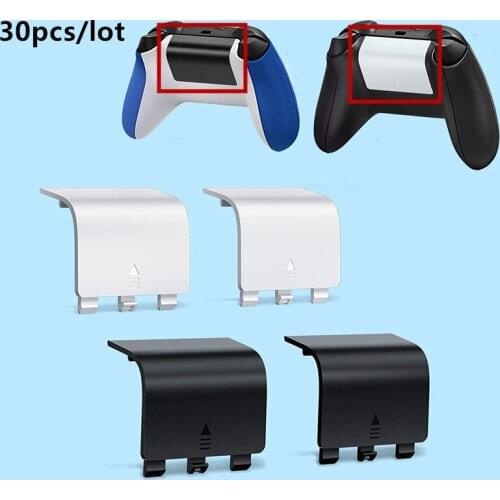 20pcs Battery Cover Battery Back Door Lid for Xbox Series X Controller Batteries Shell Repair Part for Xbox Series S Gamepad