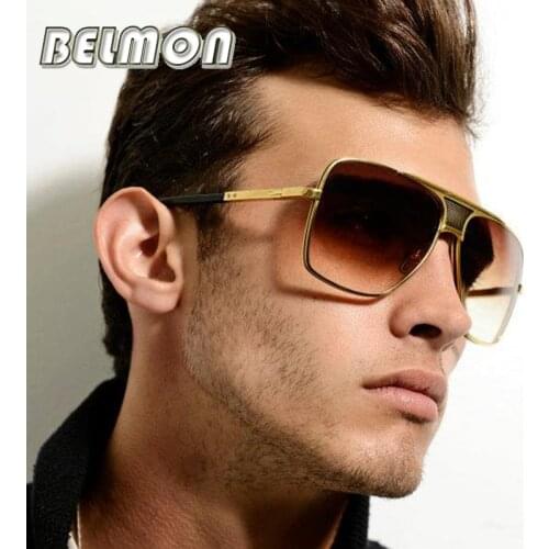 Fashion Sunglasses Men Luxury Brand Designer Big Frame Sun Glasses Women For Male Classic Female Photochromic UV400 RS180