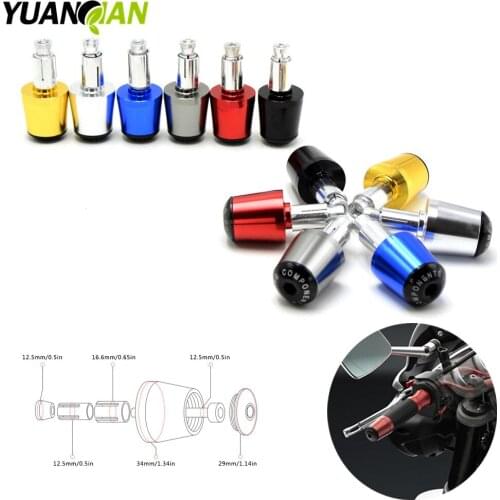 Motorcycle CNC 7/8'' Handle Bar End Handlebar Grips Cap for BMW F800ST F650GS F650 GS F 650GS 2008-2012 2009 2010 2011 SX