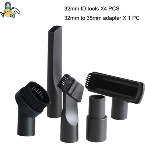 Universal Nozzle crevice tools attachment Kits cleaning brush for Karcher DS5500 WD3 MV3 WD4 MV5 WD5 WD6 P SE 5.100 spare parts