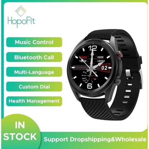 HopoFit Smart Watch Men 2021 ECG Reloj Inteligente DT91 Smartwatch Preesure Heart Rate Sleep Monitor for Amazfit GTS 2 Xiaomi