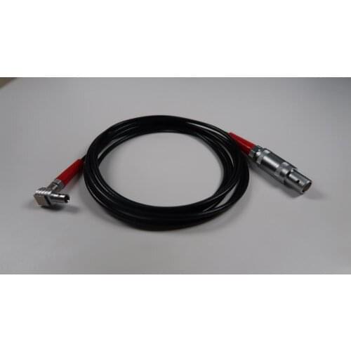 Single lemo 1to 90 degree Lemo 00 ultrasonic cable for UT Flaw Detector