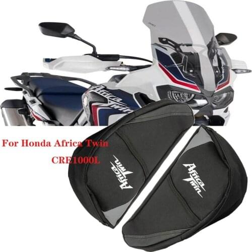 Motorcycle Waterproof Repair Tool Placement Bag For Honda CRF1000L Africa Twin CRF1000L Adventure Sports Frame Crash Bars Bag