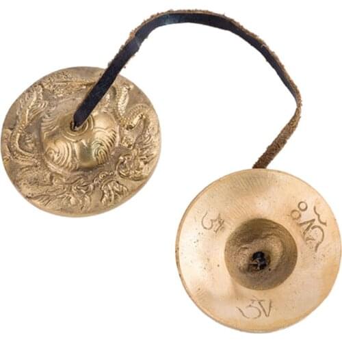 Feng Shui Tingsha Tibetan Meditation Cymbal Bell W2037-1
